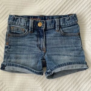 Girls 3T Crewcuts jean shorts